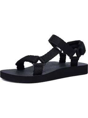 Womens Sport Hiking Sandals Arch Support Outdoor Water Shoes Yoga Mat Insole